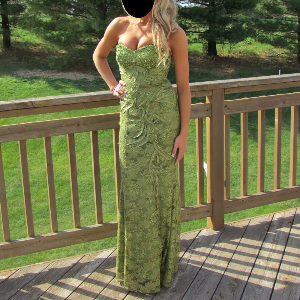 Aspeed Green Prom Dress- sz XS/2